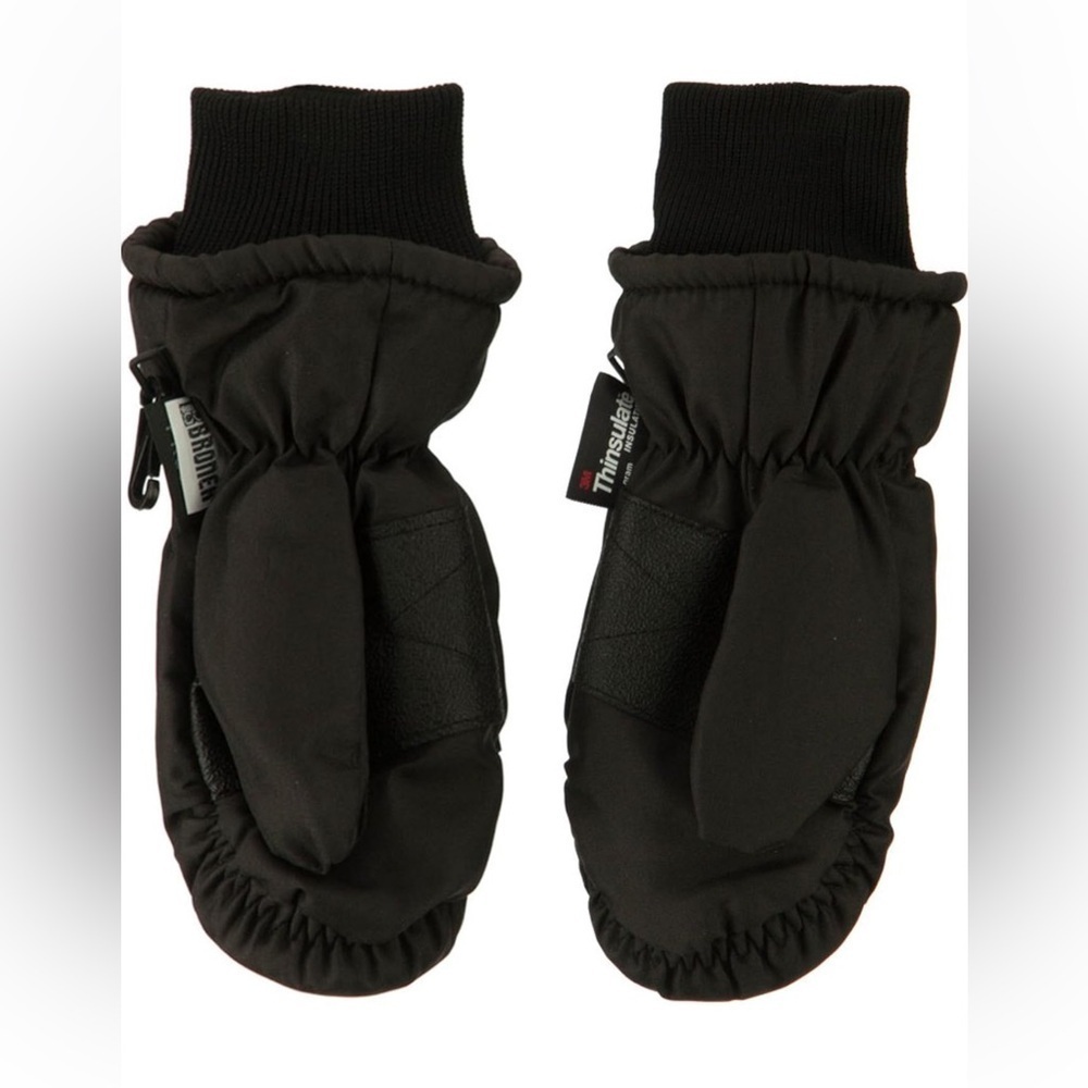 BRONER Knit Cuffed Winter Mittens Size 2-4 years GUC